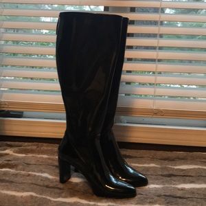 Nine West Kellan Wide Stretch Winter Boot size 8